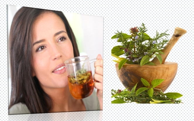 drink herbal decoction to eliminate parasites
