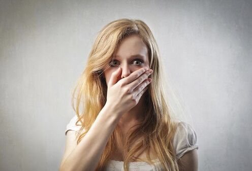 A pregnant girl learned that parasites in the body can harm the unborn child